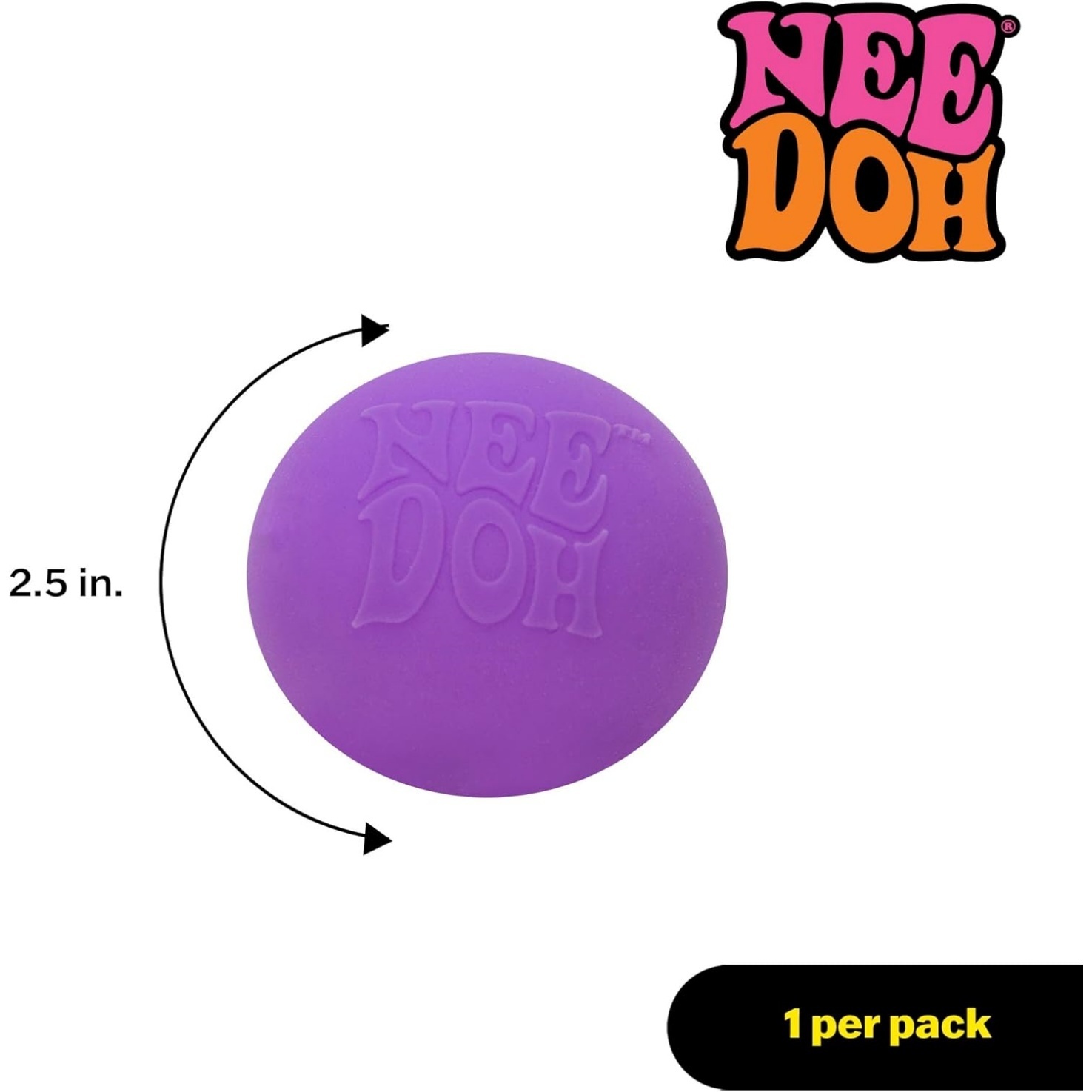 NeeDoh Original Sensory Ball ?C Assorted Colors - Image 23