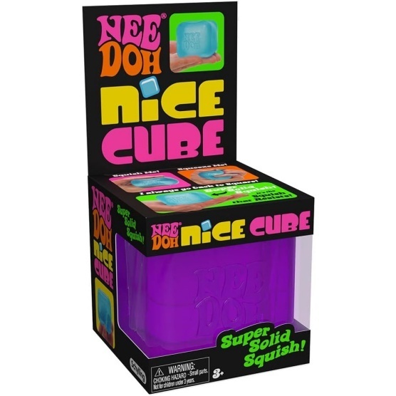 NeeDoh Nice Cube ?C Solid Squish ?C 3 Pack (Assorted) - Image 6