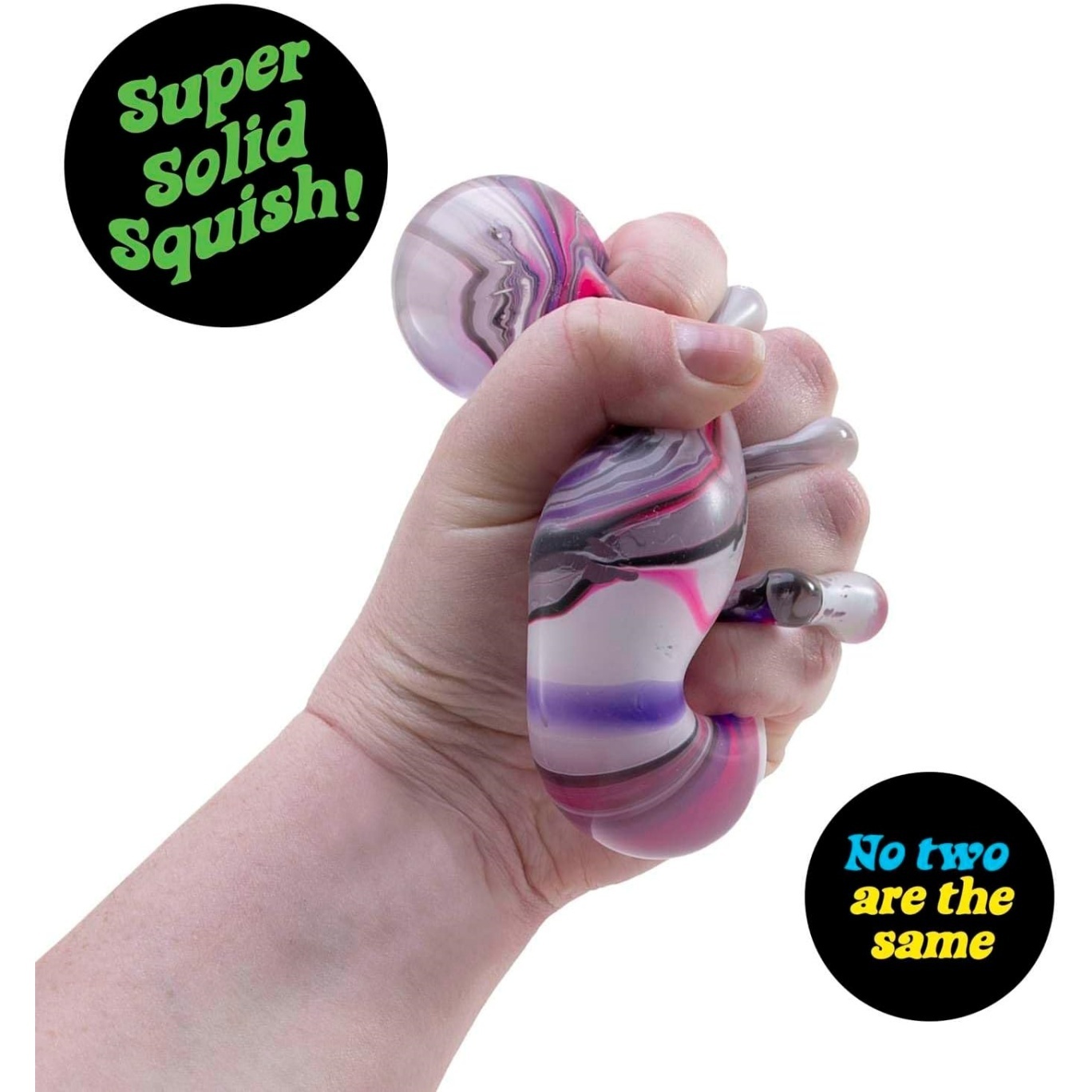 NeeDoh Nice Cube Swirl ?C Solid Squish ?C Assorted - Image 3