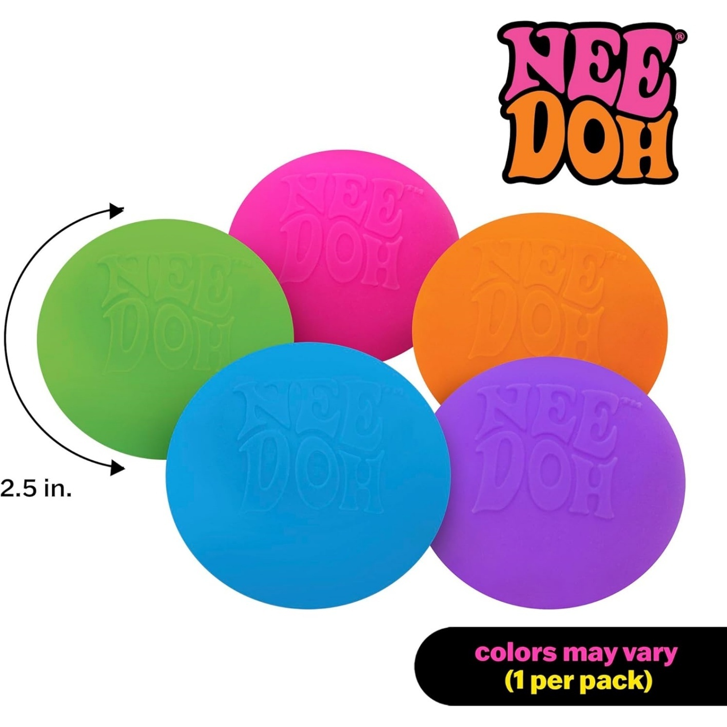 NeeDoh Original Sensory Ball ?C Assorted Colors - Image 5